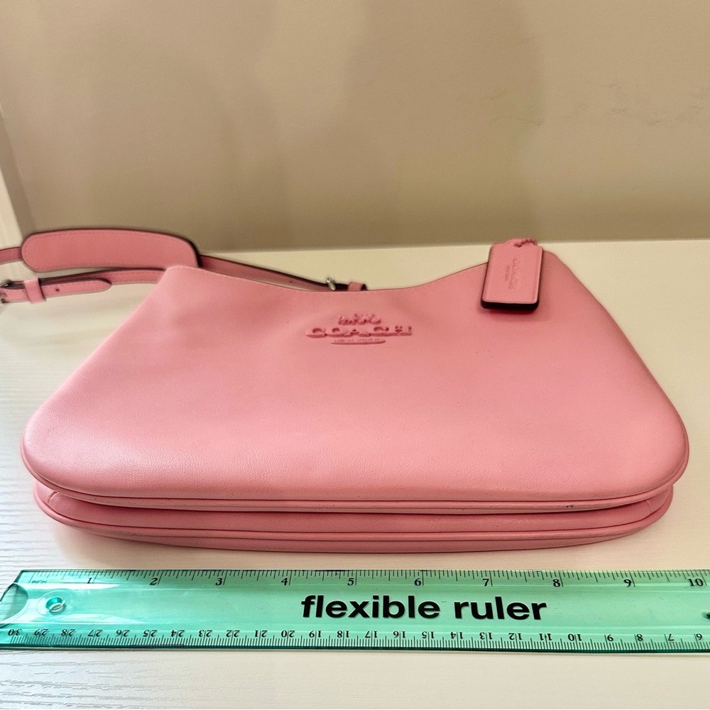 Pink Coach bag, coach shoulder bag,  mini pink bag, wristlet, babypink, Barbie - Picture 7 of 14